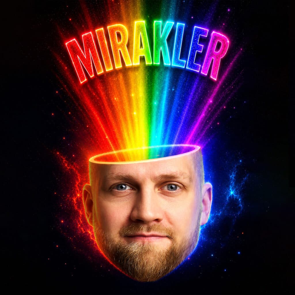 Plakat af Anders Andresen og hans show MIRAKLER